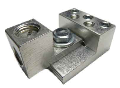 3S6-2S4-HEX and S1/0 dual interlocking, stacking, nesting lugs 7 wire application